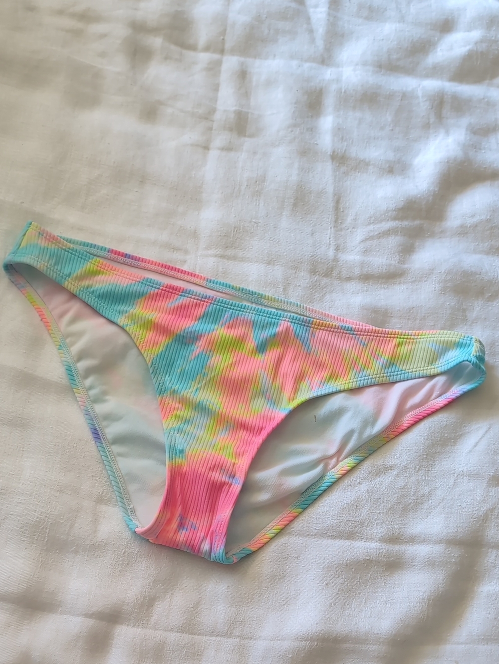 Xhilaration Pastel Tie-Dye Bikini Bottoms - Pink, Blue, Yellow, Green